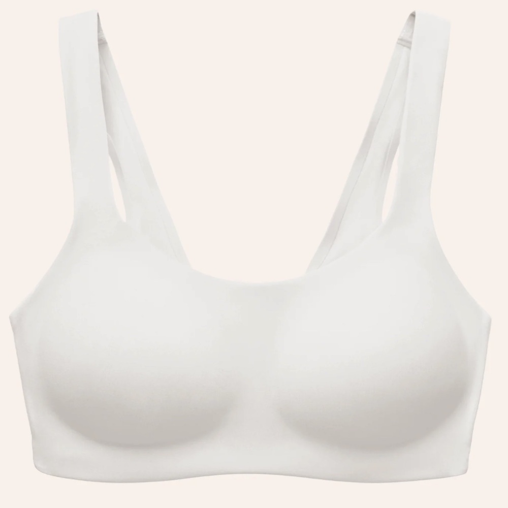 HUUG Daily Embrace Light Beige Padded Sports Bra Size XL